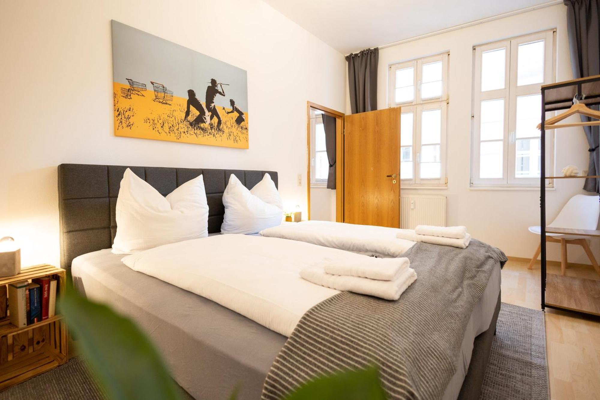 Ko-Living Space An Der Oper - Street Art Design Apartments Halle (Saale) Exterior foto