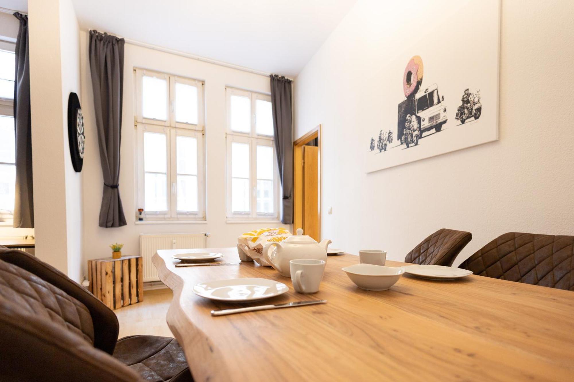 Ko-Living Space An Der Oper - Street Art Design Apartments Halle (Saale) Exterior foto